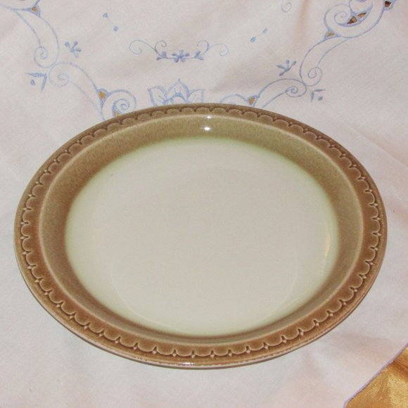 Vintage Large Serving Platter SYRACUSE CHINA Cinnamon Oval 12" RESTAURANT WARE - Picture 3 of 7